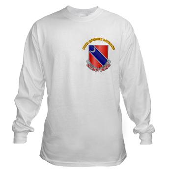 122EB - A01 - 03 - DUI - 122nd Engineer Bn with Text - Long Sleeve T-Shirt