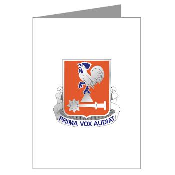 123SB - M01 - 02 - DUI - 123rd Signal Battalion - Greeting Cards (Pk of 10) - Click Image to Close