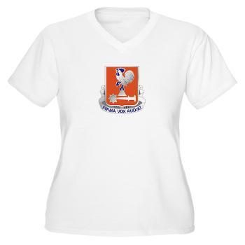 123SB - A01 - 04 - DUI - 123rd Signal Battalion - Women's V-Neck T-Shirt - Click Image to Close