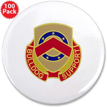 125SB - M01 - 01 - DUI - 125th Support Battalion - 3.5" Button (100 pack)