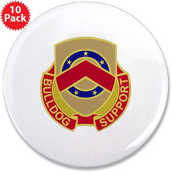125SB - M01 - 01 - DUI - 125th Support Battalion - 3.5" Button (10 pack)