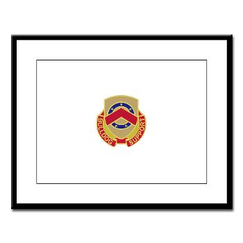 125SB - M01 - 02 - DUI - 125th Support Battalion - Large Framed Print - Click Image to Close