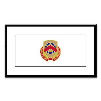 125SB - M01 - 02 - DUI - 125th Support Battalion - Small Framed Print