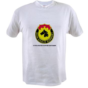 127ASB - A01 - 04 - DUI - 127th Avn Support Bn with Text - Value T-Shirt