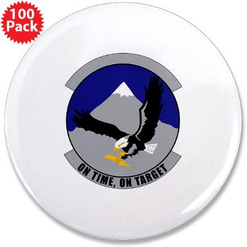 13ASOS - M01 - 01 - 13th Air Support Operations Squadron with Text - 3.5" Button (100 pack)
