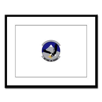 13ASOS - M01 - 02 - 13th Air Support Operations Squadron with Text - Large Framed Print