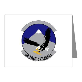 13ASOS - M01 - 02 - 13th Air Support Operations Squadron with Text - Note Cards (Pk of 20)