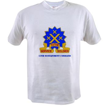 13SC - A01 - 04 - DUI - 13th Sustainment Command with Text - Value T-Shirt