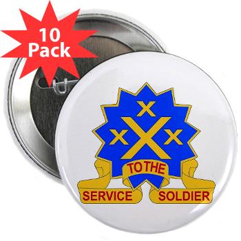 13SC- M01 - 01 - DUI - 13th Sustainment Command - 2.25" Button (10 pack)