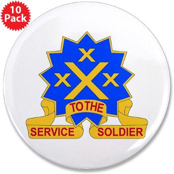 13SC- M01 - 01 - DUI - 13th Sustainment Command - 3.5" Button (10 pack)