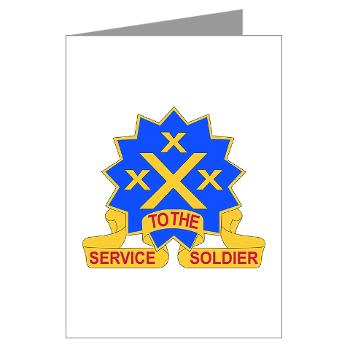 13SC- M01 - 02 - DUI - 13th Sustainment Command - Greeting Cards (Pk of 10)