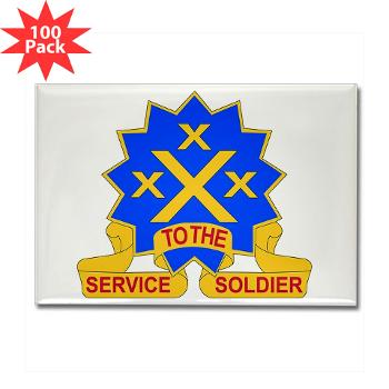 13SC- M01 - 01 - DUI - 13th Sustainment Command - Rectangle Magnet (100 pack)