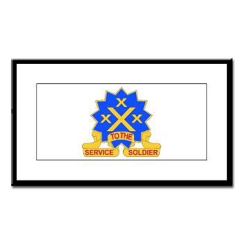 13SC- M01 - 02 - DUI - 13th Sustainment Command - Small Framed Print