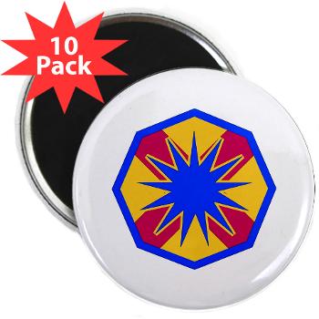 13SC - M01 - 01 - SSI - 13th Sustainment Command - 2.25" Magnet (10 pack) - Click Image to Close