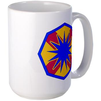 13SC - M01 - 03 - SSI - 13th Sustainment Command - Large Mug - Click Image to Close