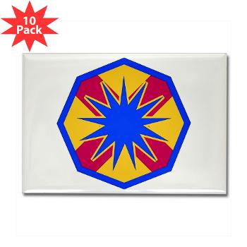 13SC - M01 - 01 - SSI - 13th Sustainment Command - Rectangle Magnet (10 pack) - Click Image to Close