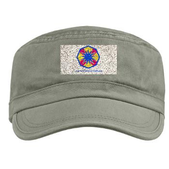 13SC - A01 - 01 - SSI - 13th Sustainment Command with Text - Military Cap
