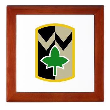 13SC4SB - M01 - 03 - SSI - 4th Sustainment Bde with Text - Keepsake Box - Click Image to Close
