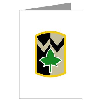 13SC4SB - M01 - 02 - SSI - 4th Sustainment Bde - Note Cards (Pk of 20) - Click Image to Close