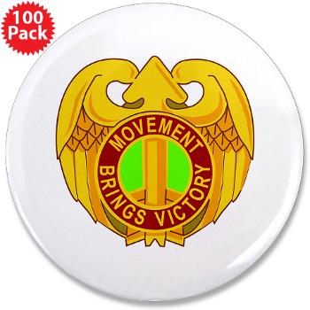 143SC - M01 - 01 - DUI - 143rd Sustainment Command - 3.5" Button (10 pack)