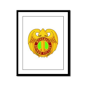 143SC - M01 - 02 - DUI - 143rd Sustainment Command - Framed Panel Print