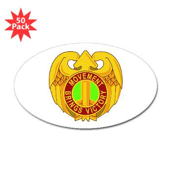 143SC - M01 - 01 - DUI - 143rd Sustainment Command - Sticker (Oval 50 pk) - Click Image to Close