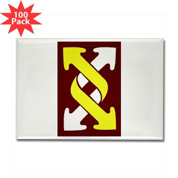 143SC - M01 - 01 - SSI - 143rd Sustainment Command - Rectangle Magnet (100 pack)