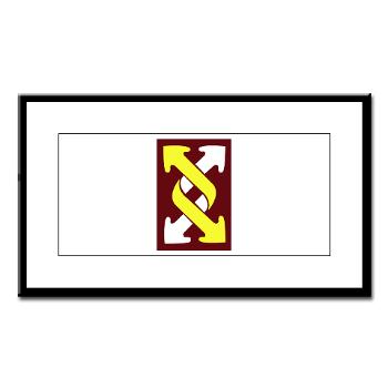143SC - M01 - 02 - SSI - 143rd Sustainment Command - Small Framed Print