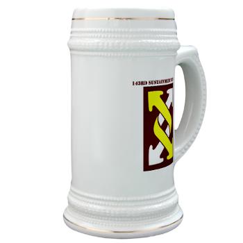 143SC - M01 - 03 - SSI - 143rd Sustainment Command with Text - Stein