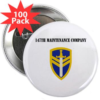 147MC - M01 - 01 - SSI - 147th Maintenance Company with Text - 2.25" Button (100 pack)