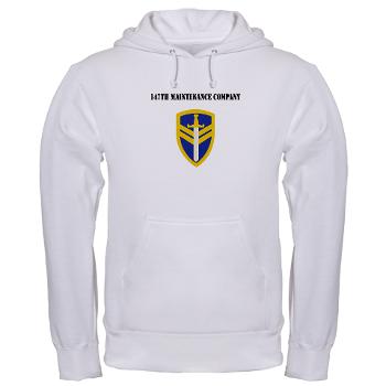 147MC - A01 - 03 - SSI - 147th Maintenance Company with Text - Hooded Sweatshirt