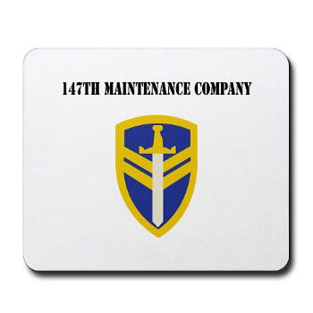 147MC - M01 - 03 - SSI - 147th Maintenance Company with Text - Mousepad
