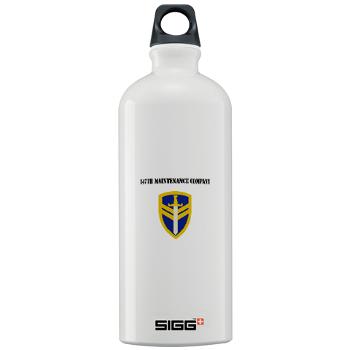 147MC - M01 - 03 - SSI - 147th Maintenance Company with Text - Sigg Water Bottle 1.0L