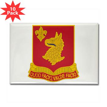 14B84R - M01 - 01 - DUI - 14th Bn - 84th Regt - Rectangle Magnet (10 pack) - Click Image to Close