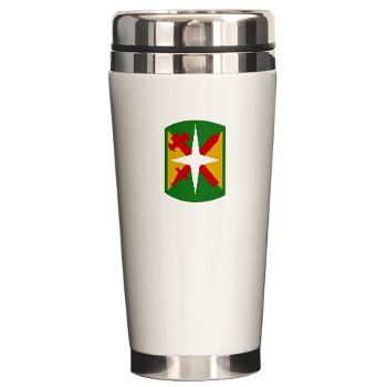 14MPB - M01 - 03 - SSI - 14th Military Police Bde - Ceramic Travel Mug