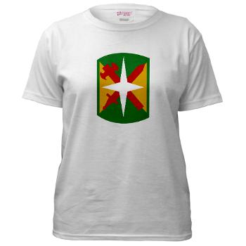 14MPB - A01 - 04 - SSI - 14th Military Police Bde with Text - Women's T-Shirt