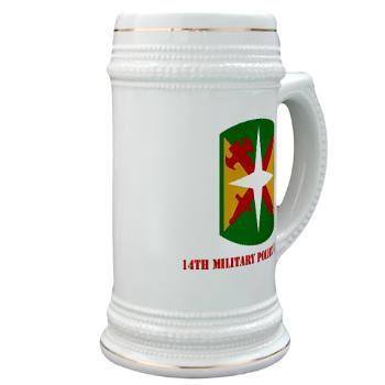 14MPB - M01 - 03 - SSI - 14th Military Police Bde with Text - Stein