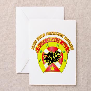 151FAB - M01 - 02 - DUI - 151st Field Artillery Bde with Text - Greeting Cardrds (Pk of 20)