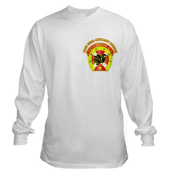 151FAB - A01 - 03 - DUI - 151st Field Artillery Bde with Text - Long Sleeve T-Shirt - Click Image to Close