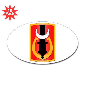 151FAB - M01 - 01 - SSI - 151st Field Artillery Bde - Sticker (Oval 10 pk) - Click Image to Close