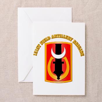 151FAB - M01 - 02 - SSI - 151st Field Artillery Bde with Text - Greeting Cards (Pk of 10) - Click Image to Close