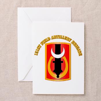 151FAB - M01 - 02 - SSI - 151st Field Artillery Bde with Text - Greeting Cardrds (Pk of 20)