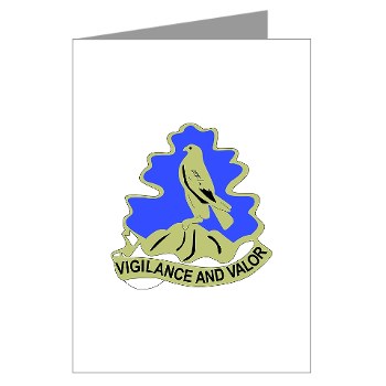 157IB - M01 - 02 - DUI - 157th Infantry Brigade Greeting Cards (Pk of 20) - Click Image to Close