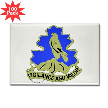 157IB - M01 - 01 - DUI - 157th Infantry Brigade Rectangle Magnet (100 pack)