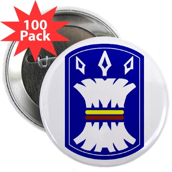 157IB - M01 - 01 - SSI - 157th Infantry Brigade 2.25" Button (100 pack)