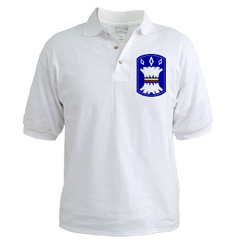 157IB - A01 - 04 - SSI - 157th Infantry Brigade Golf Shirt