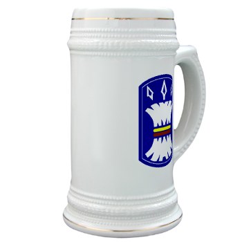 157IB - M01 - 03 - SSI - 157th Infantry Brigade Stein - Click Image to Close