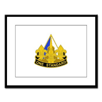 158IB - M01 - 02 - DUI - 158th Infantry Brigade Large Framed Print - Click Image to Close