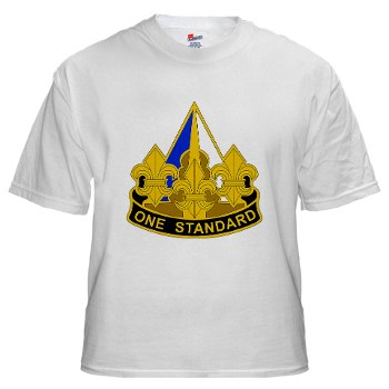 158IB - A01 - 04 - DUI - 158th Infantry Brigade White T-Shirt