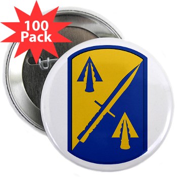 158IB - M01 - 01 - SSI - 158th Infantry Brigade 2.25" Button (100 pack)